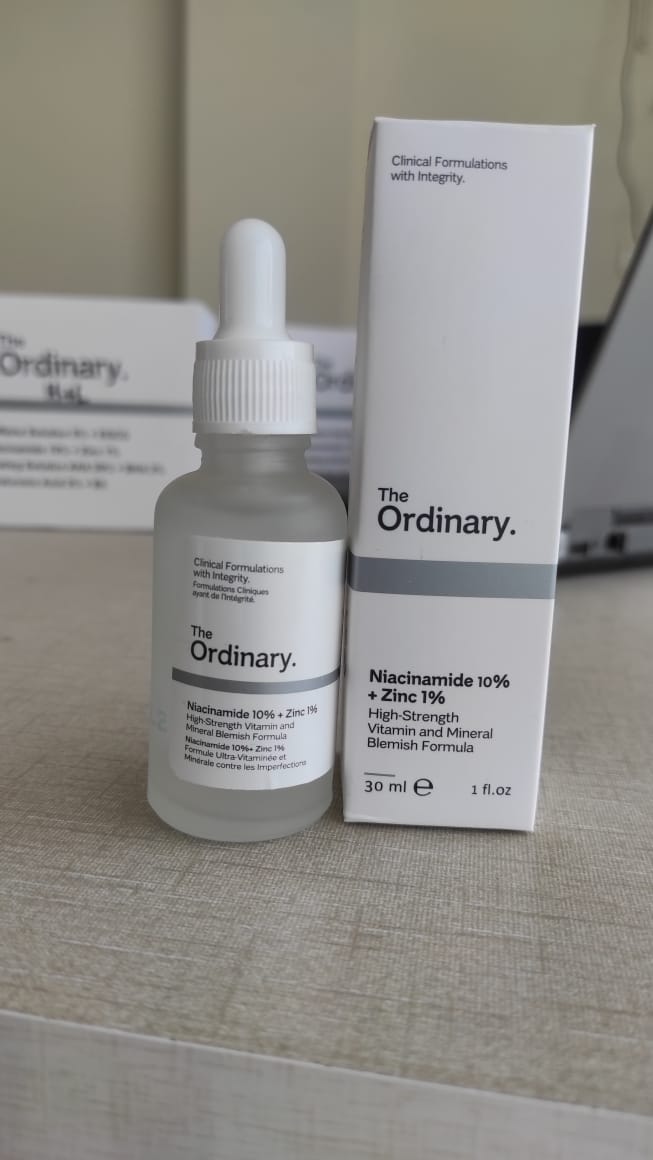 The Ordinary Serum Niacinamide 10% + Zinc 1% With Batch Code