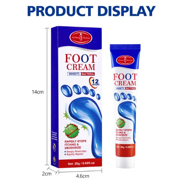 Aichun Beauty Moisturizing Foot Cream, Dead Skin Care Cream, Foot Removal Cream For Cracked Heels 20g Ac2042