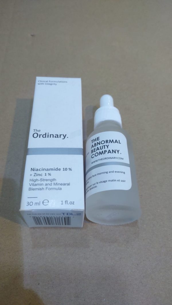 The Ordinary Serum Niacinamide 10% + Zinc 1% With Batch Code